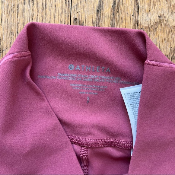 Athleta Transcend Stash Crop Straight Leg Leggings 533441 Multiple Sizes NWOT - Picture 4 of 9